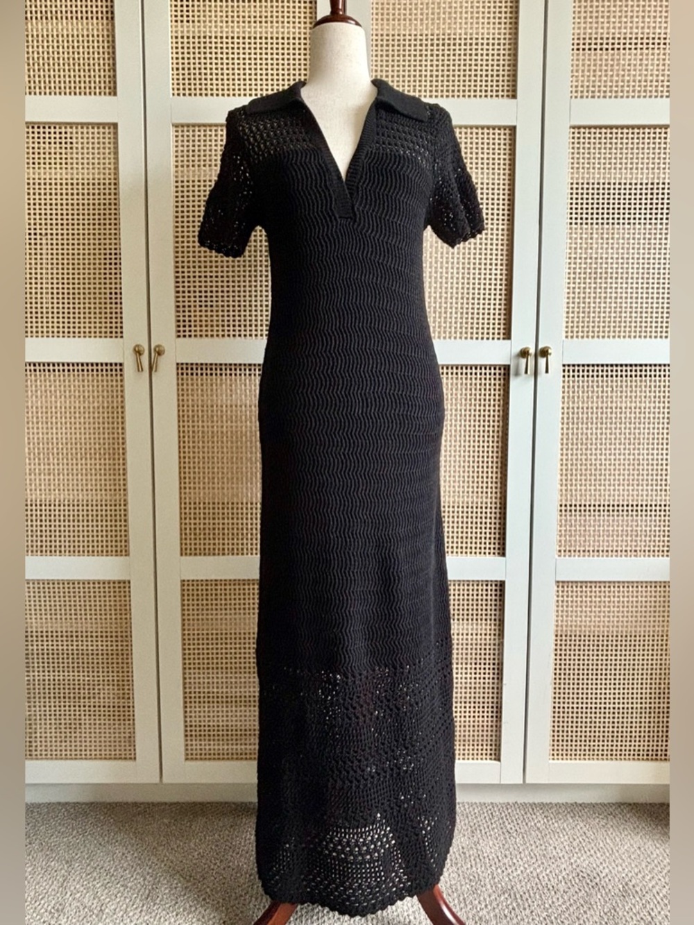 LOFT Beach Crochet Maxi Dress & Swim Coverup SP